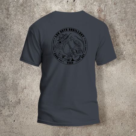 Tshirt Gris Souris Les Arts Souillent Logo Noir -  