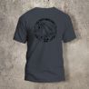 Tshirt Gris Souris Les Arts Souillent Logo Noir -  