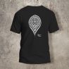 Tshirt Mandala 1 Dos Noir -  