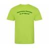 Tshirt Maille Respirante Enfant APTS Marquage à chaud Coeur et Dos ...