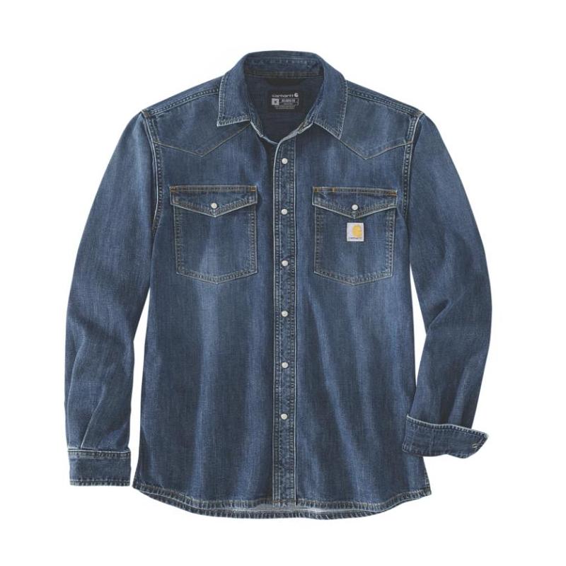 MONTANA DENIM LS SNAP FRONT SHIRT