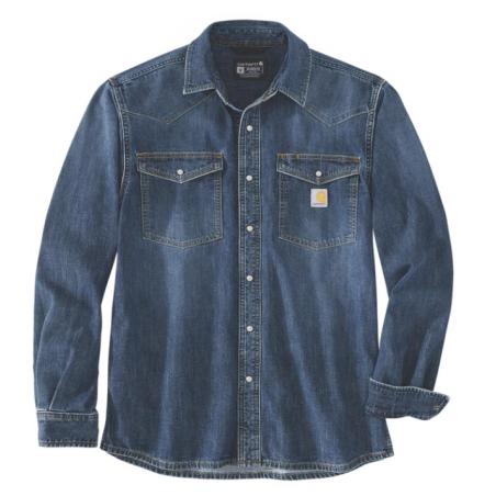 MONTANA DENIM LS SNAP FRONT SHIRT