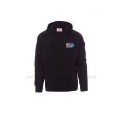 Sweat Capuche Flocage Coeur et Dos