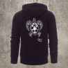 Sweat Shirt Noir Dos TORTUE 2 -  