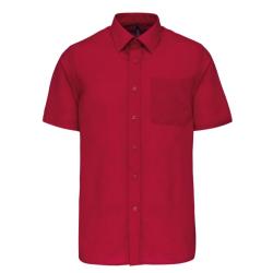 Chemise popeline Homme manches longues Logo Brodé contre coeur -