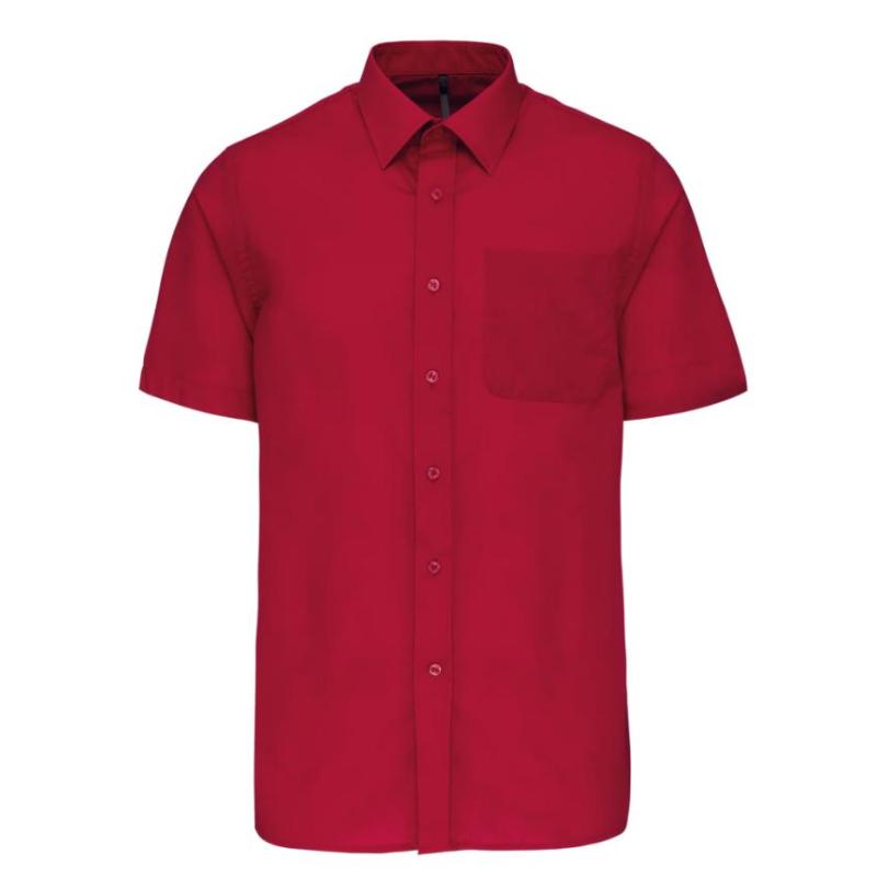 Chemise popeline Homme manches longues Logo Brodé contre coeur -