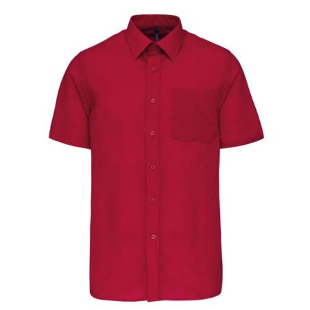 Chemise popeline Homme manches longues Logo Brodé contre coeur -