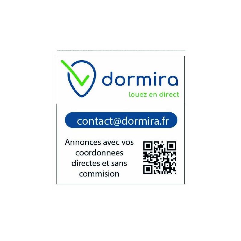 Sticker dormira.fr diam15cm