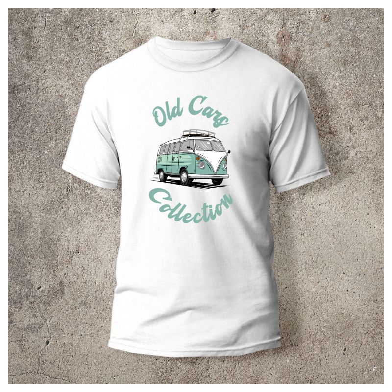 Tshirt Combi VW6 Motif Devant Blanc - Tshirt Combi VW6 Motif Devant Blanc -