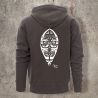 Sweat Shirt Gris Dos BOUCLIER -  
