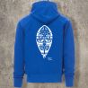 Sweat Shirt Bleu roi Dos BOUCLIER -  
