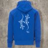 Sweat Shirt Bleu roi Dos LEZARDS -  