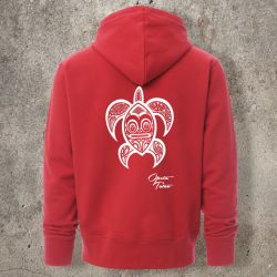 Veste Zippée Rouge TORTUE 1 -  