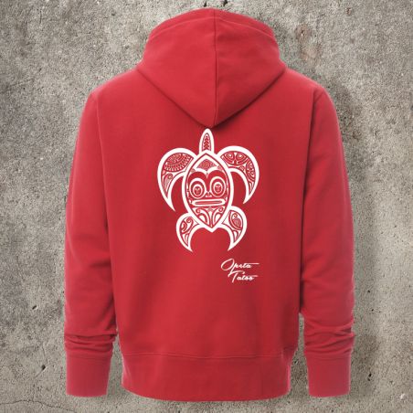 Veste Zippée Rouge TORTUE 1 -  