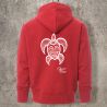 Veste Zippée Rouge TORTUE 1 -  