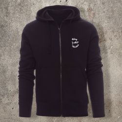 Veste Zippée Noir Motorcycle -  