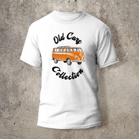 Tshirt Combi VW3 Motif Devant Blanc -  