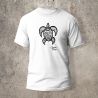 Tshirt Tortue Devant Blanc -  
