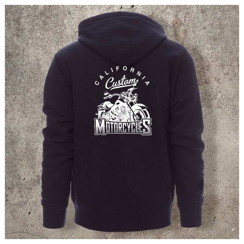 Veste Zippée Marine California Custom - Veste Zippée Marine California Custom -