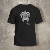 Tshirt Tortue Dos Noir -  
