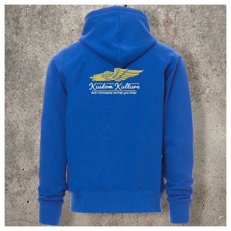 Sweat Shirt Bleu Roi Kustom Kulture -  