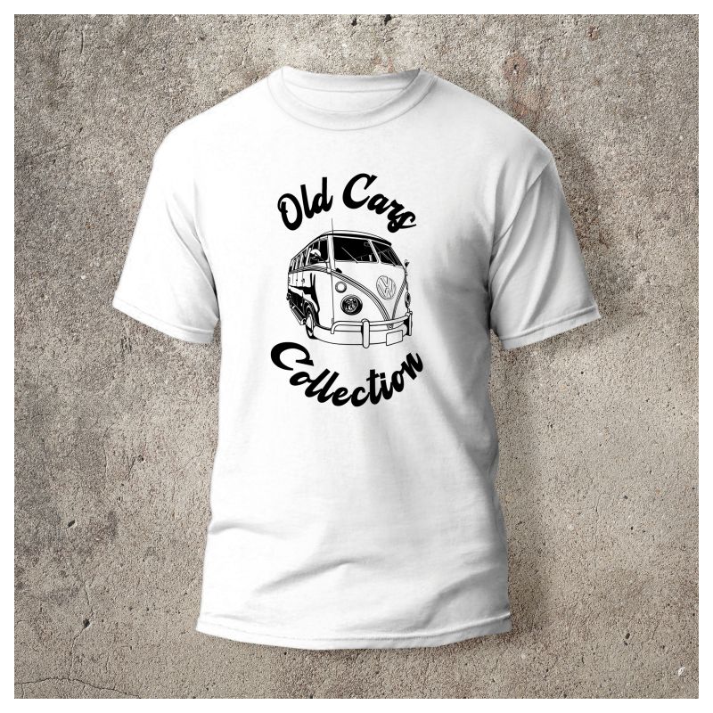 Tshirt Combi VW1 Motif Devant Blanc - Tshirt Combi VW1 Motif Devant Blanc -