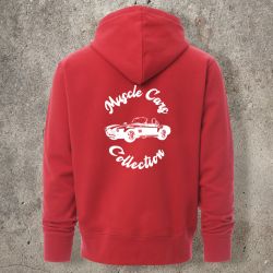 Veste Zippée Rouge Muscle7 -  