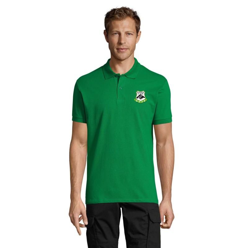 Polo Maille Coton APTS Brodé Coeur et Dos - Polo Maille Coton APTS Brodé Coeur et Dos -