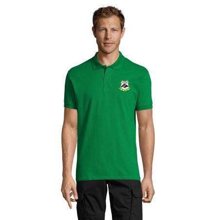 Polo Maille Coton APTS Brodé Coeur et Dos -  