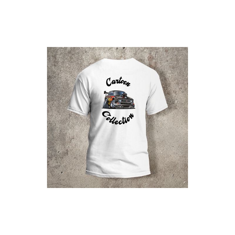 Tee-shirt  Cartoon Caricature 4 dos -  