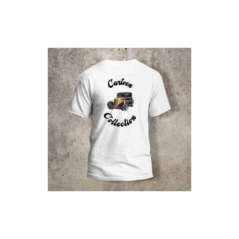 Tee-shirt  Cartoon Caricature 5 dos -  