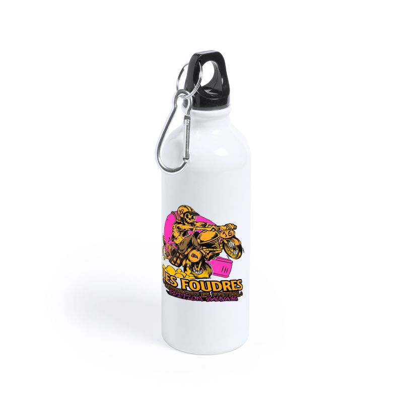 Gourde Métal 400ml FOUDRES Festival -  